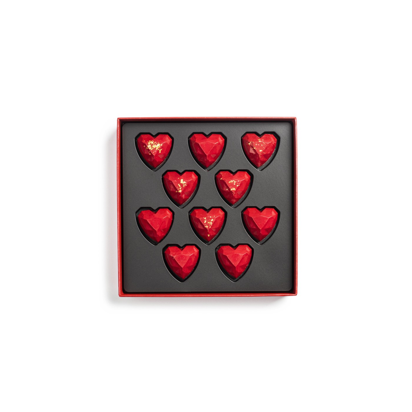 Chocolate Hearts with 23K Gold Leaf (galerija 1)