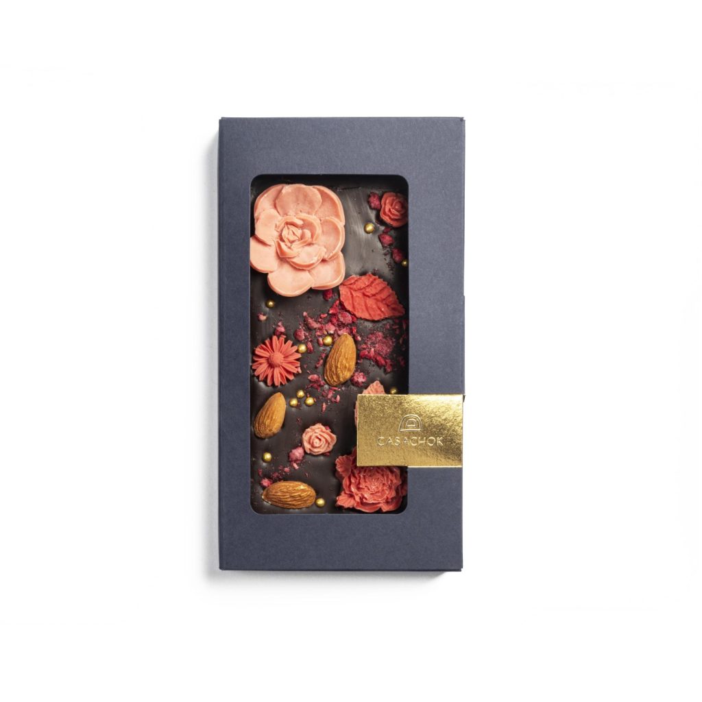 Floral Dark Chocolate